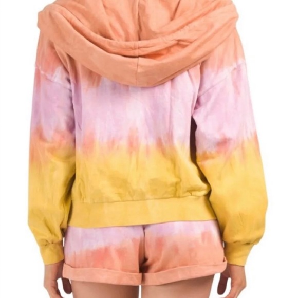 Young Fabulous & Broke NWT Tie Dye Hoodie Sweatshirt - Picture 5 of 13